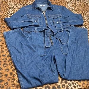 Denim jumpsuit